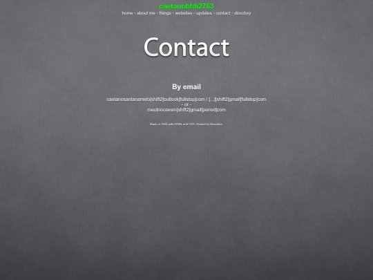 contact screenshot