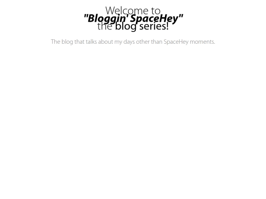 title-blog-spacehey screenshot