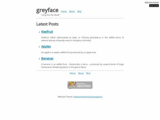 blog screenshot