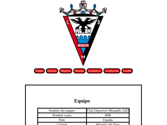 mirandes screenshot