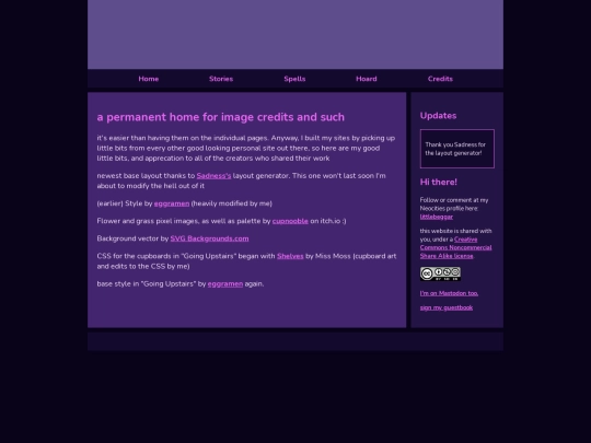 credits screenshot