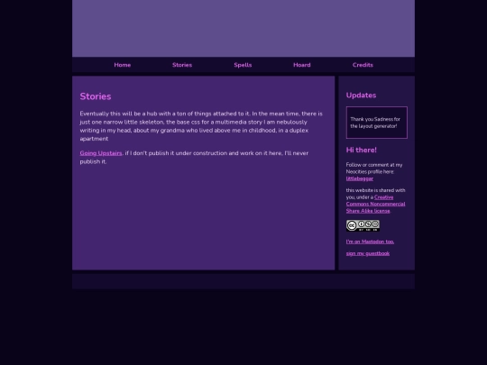 stories screenshot