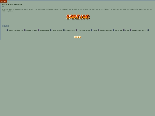 games screenshot