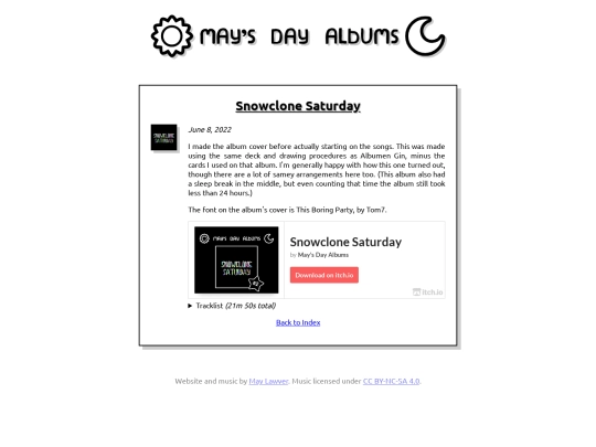 snowclone_saturday screenshot