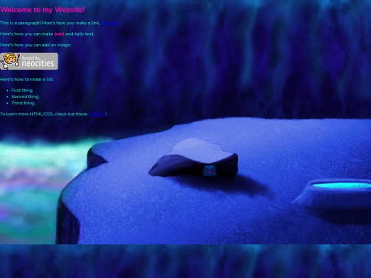 test screenshot