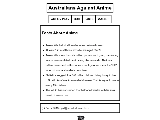 facts screenshot
