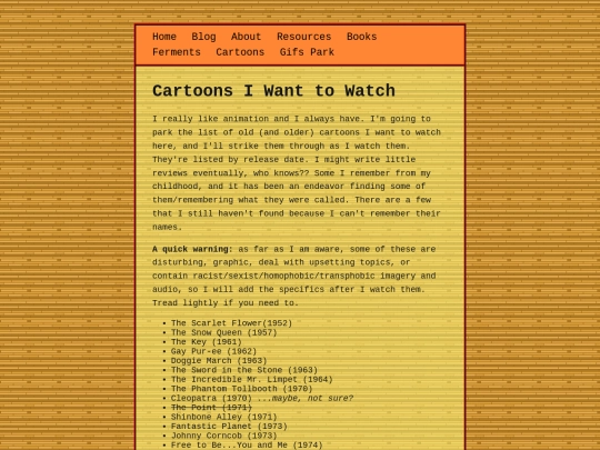 cartoons screenshot