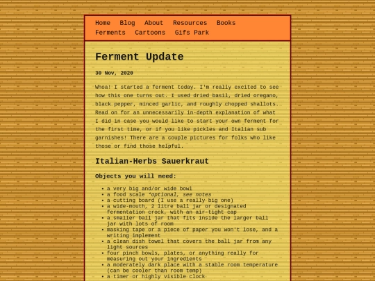 posts/2020-11-30-Ferment-Update screenshot
