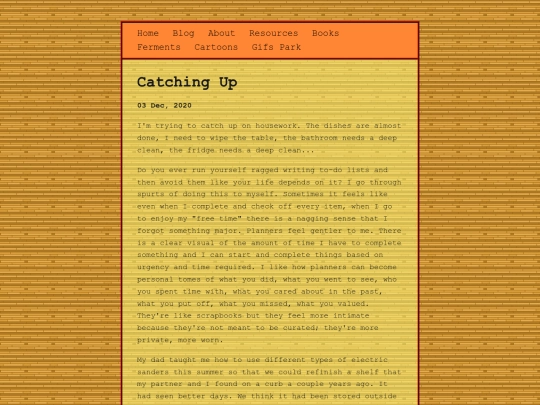 posts/2020-12-03-Catching-Up screenshot
