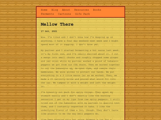 posts/2021-10-17-Mellow-There screenshot