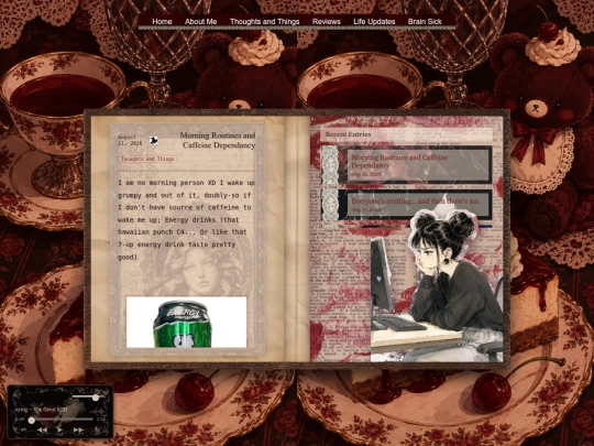 blog screenshot