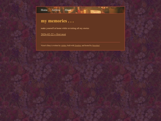 blog/archive screenshot