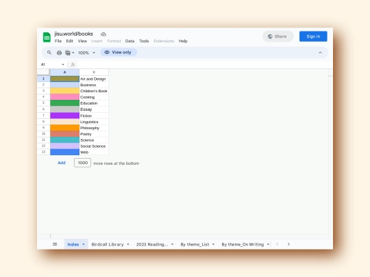 books screenshot