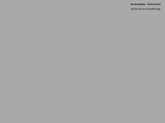 diebucketliste screenshot
