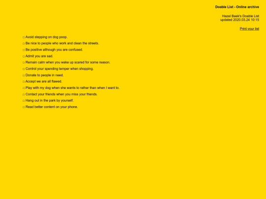 doablelist/hazelbaek screenshot