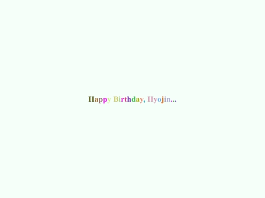 toyou/happybirthdayhyojin screenshot