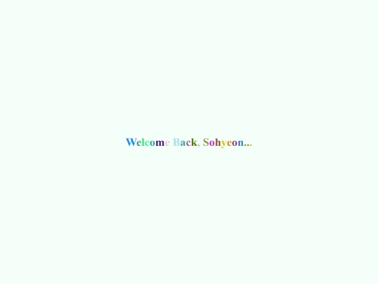 toyou/welcomebacksohyeon screenshot