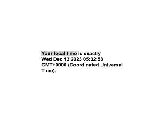yourlocaltime screenshot