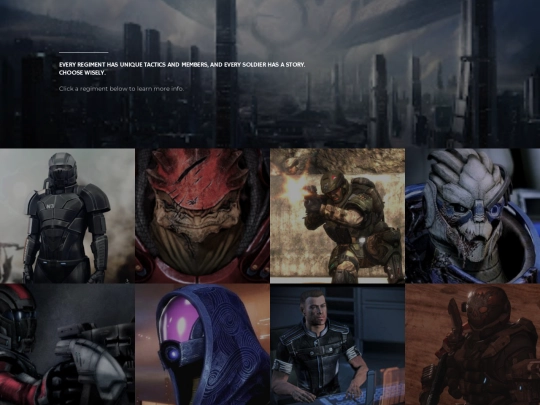 regiments screenshot