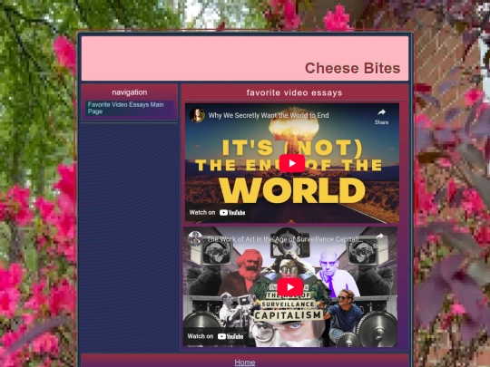 favoritevideoessays screenshot