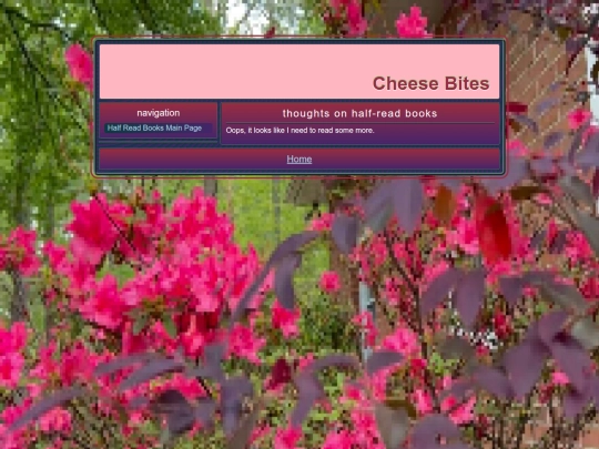 thoughtsonhalfreadbooks screenshot