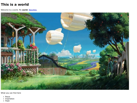 Landingpage screenshot