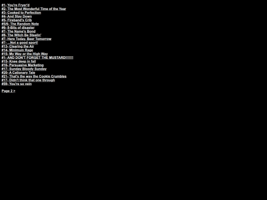comix/list1 screenshot