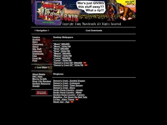 downloads screenshot