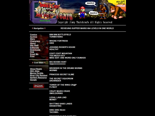 editorials/M64LEVS screenshot