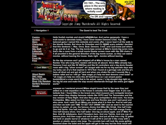 editorials/beatingdc screenshot
