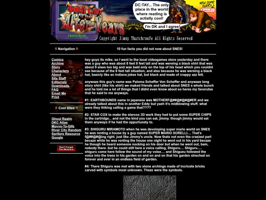 editorials/funfans screenshot