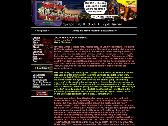 editorials/yaught screenshot