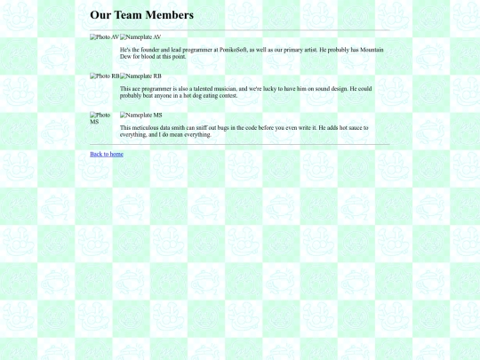 proto/sparchive/team screenshot