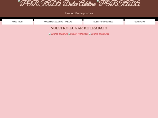 HTML/NUESTROLUGARDETRABAJO screenshot