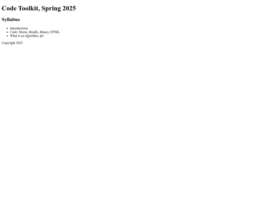 hang37833@gmail.com/CodeToolkit /codeToolkit-syllabus screenshot