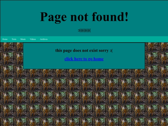 not_found screenshot