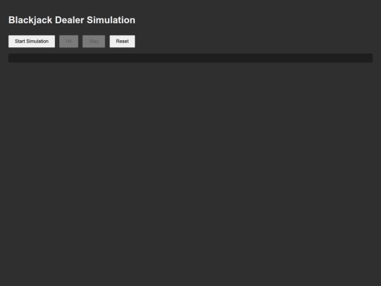 Blackjack screenshot