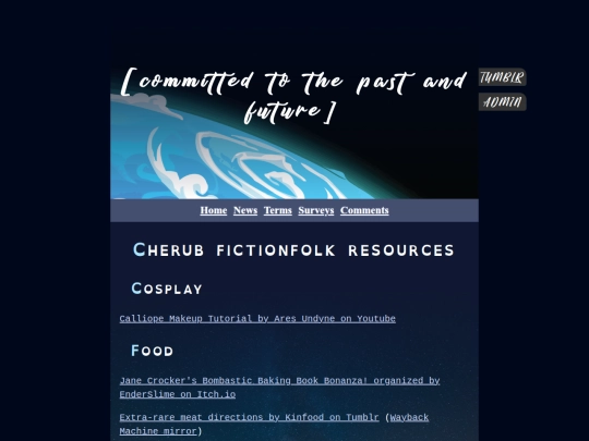 help/cherubs screenshot