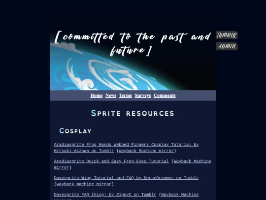 help/sprites screenshot