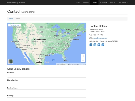 contact screenshot