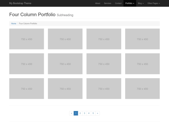 portfolio-4-col screenshot