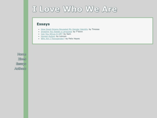 essays screenshot