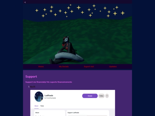 Supportme screenshot