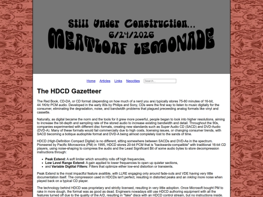 hdcd-list screenshot