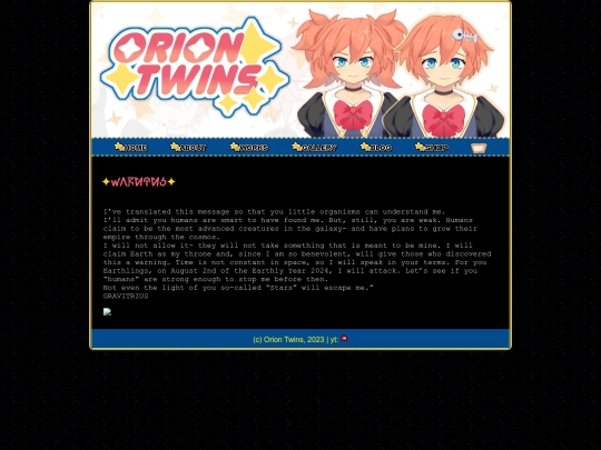 alienwarning screenshot