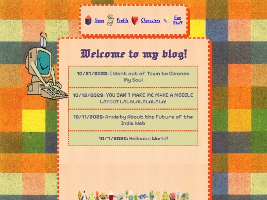 blog screenshot