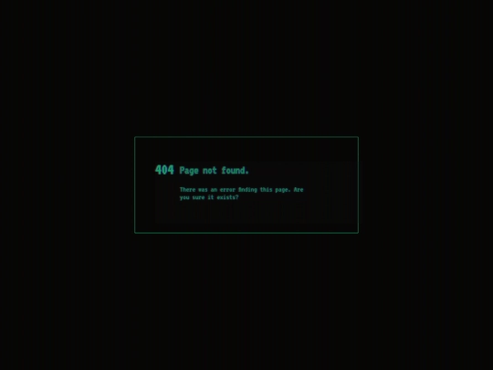 not_found screenshot