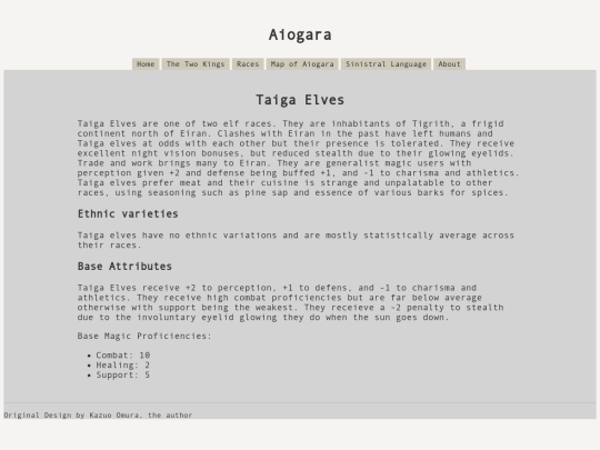tabletop/taigaelves screenshot