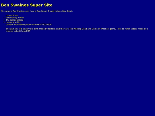 index screenshot