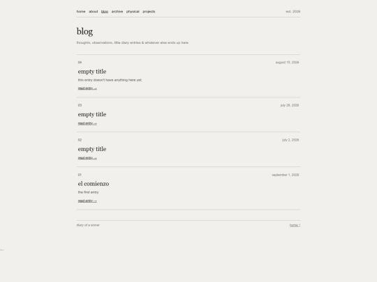 blog screenshot